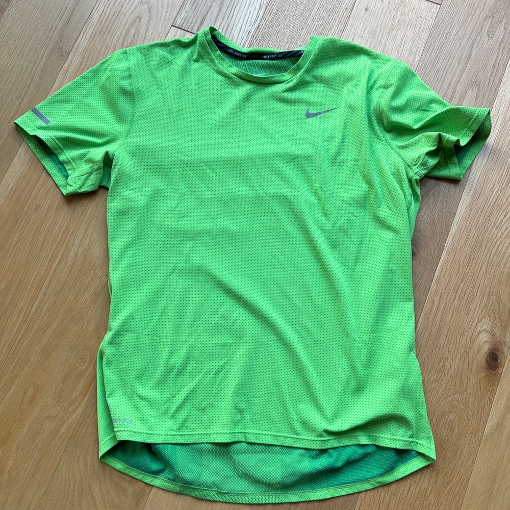 Nike Lime Green Dri-Fit Performance Tee